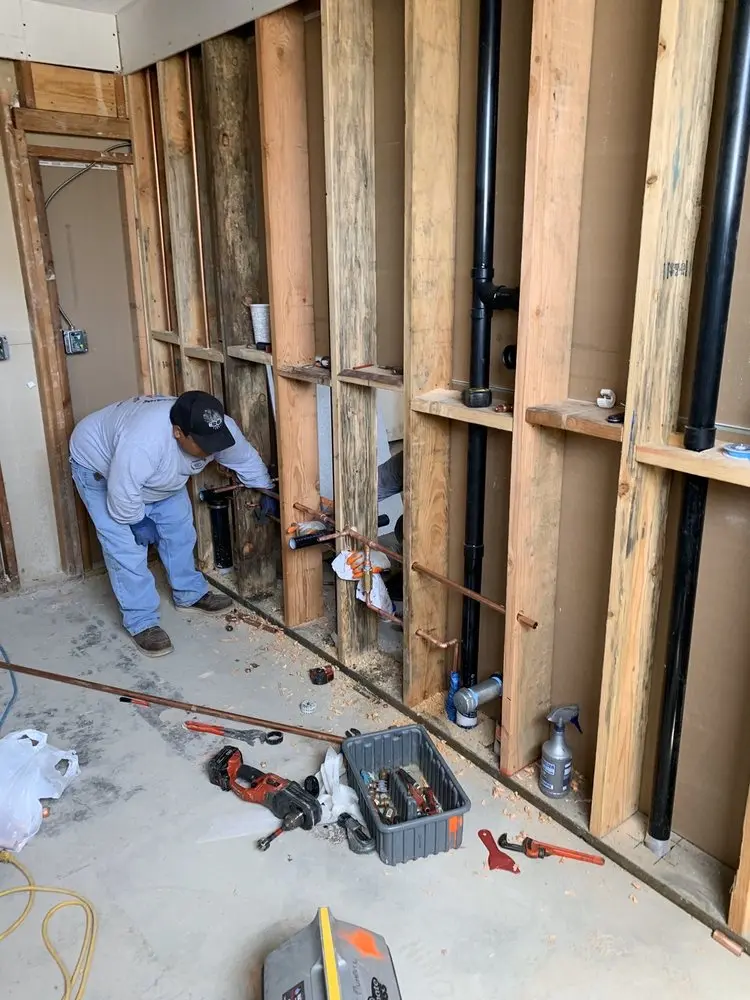 Commercial rough-in plumbing for Gas Line Repair in Los Feliz